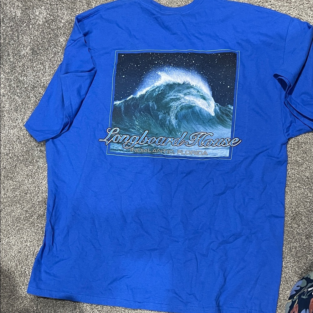 Longboard House excellent condition tshirt